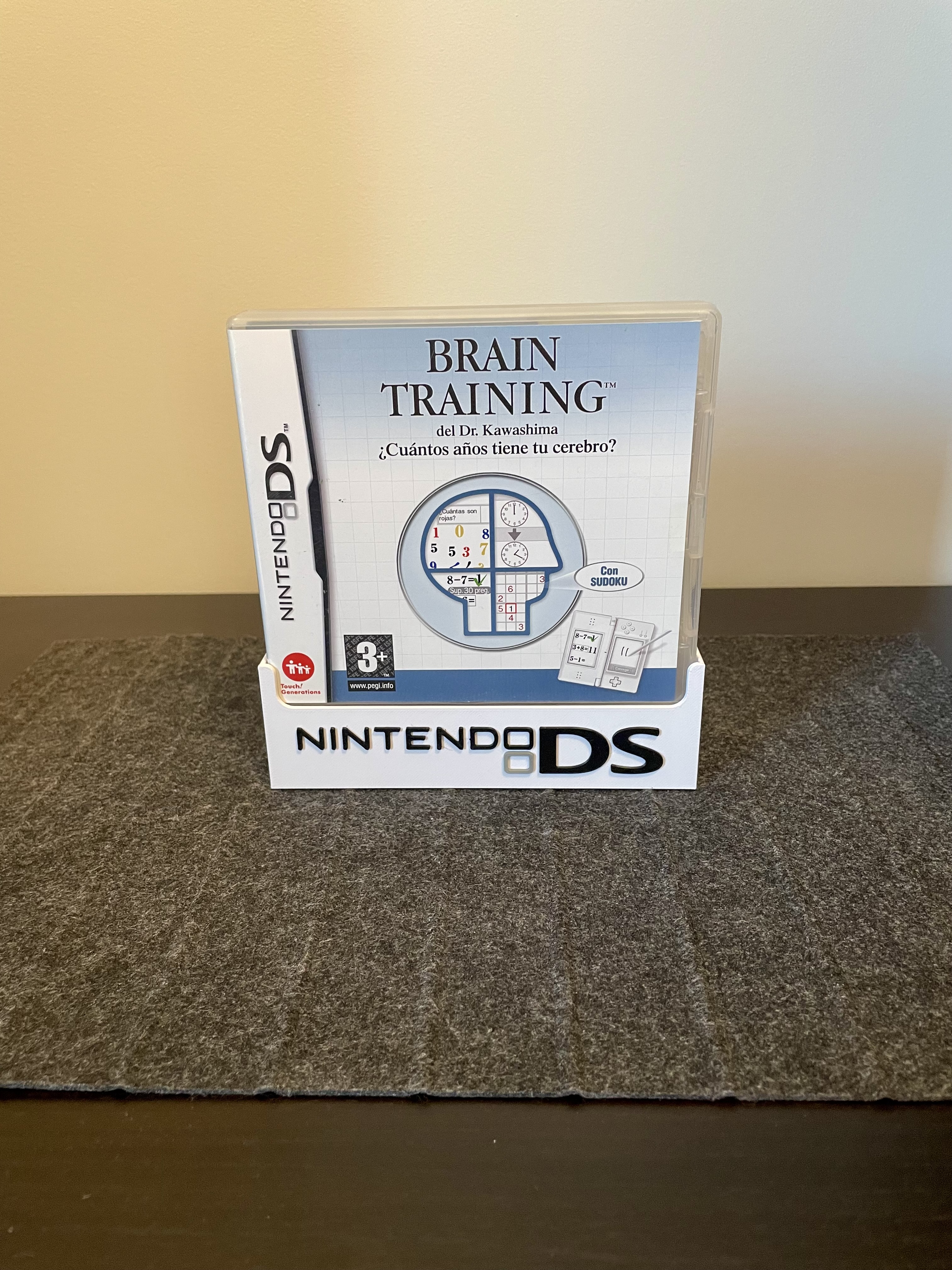 Espositore Nintendo DS per Brain Training